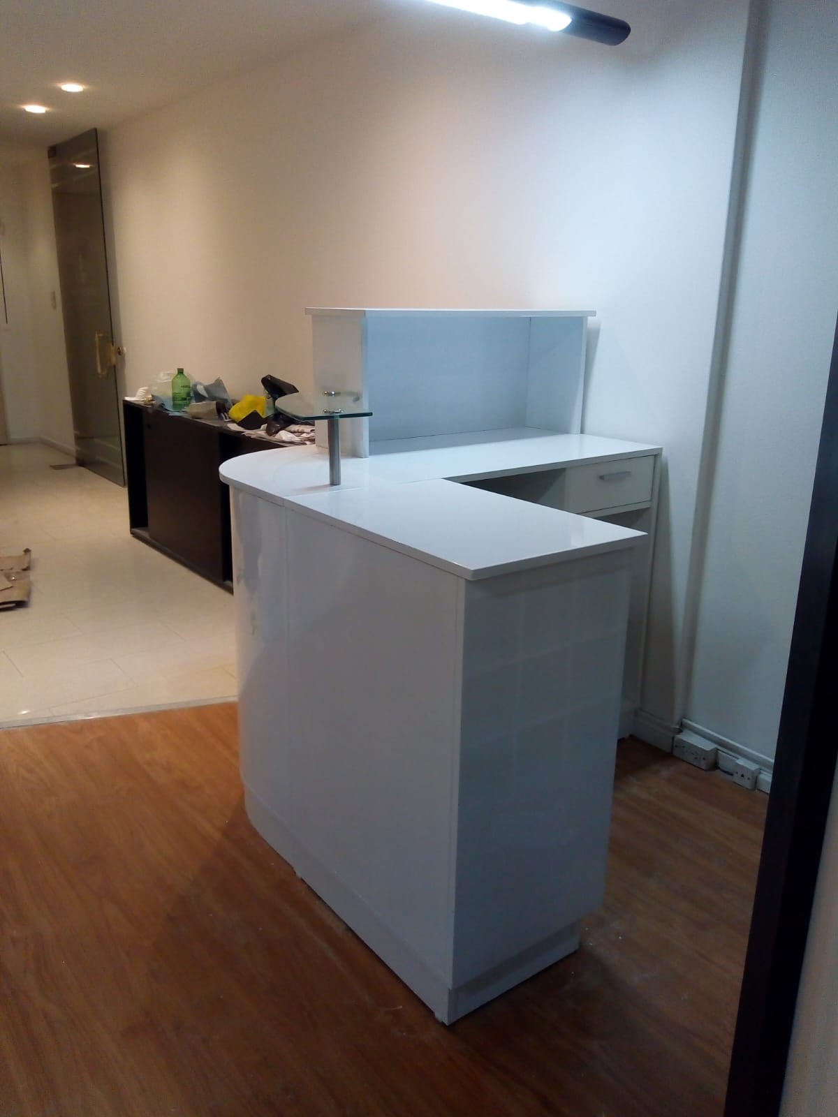 escritorios de recepcionistas